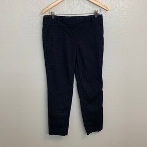 LOFT dress ankle pants, size 4,  "Zoe Ankle," black eyelet lace